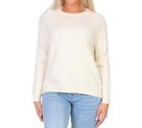 ONLY ONLLESLY Kings L/S Pullover Knt Noos Maglione, Whitecap Gray/Detail:W. Melange, XL Donna