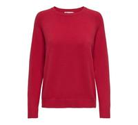 ONLY Onllesly Kings L/S Pullover Knt Noos, Salsa, M Donna