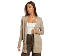 Only - Cardigan in maglia leggera beige-Neutro 36