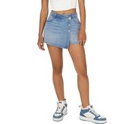 ONLY Onllesly Reg Lb DNM Skort Bj Noos Gonna con Pantaloni, Mix Blu Chiaro, M Donna