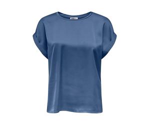 Only Onllieke S/S Satin Mix Top Wvn Noos