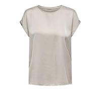 Only Onllieke S/S Satin Mix Top Wvn Noos Camicia a Maniche Corte, Lilla, 44 (IT) Donna