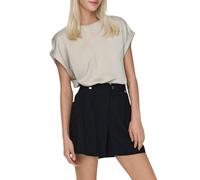 Only Onllieke S/S Satin Mix Top Wvn Noos Camicia a Maniche Corte, Lilla, 48 (IT) Donna