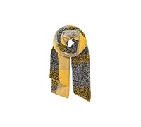 ONLY Onllima Check Scarf Noos Sciarpa Donna, Grigio (Light Grey Melange Dettagli: Check Golden Spice)., Taglia unica