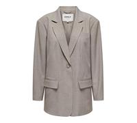 ONLY - Boyfriend Melange Blazer - -Jackets -Donna -Beige -M