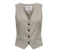 ONLY Gilet da donna Onllinda aderente beige coordinato neutro Taglia 40