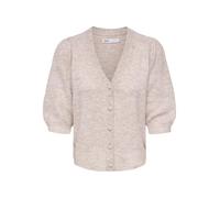 ONLY Onlliva V-Neck S/S Cardigan Knt Noos, Pumice Stone., S
