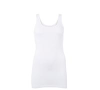 Only Onllive Love - Canottiera Lunga da Donna Bianco (White White) XXL