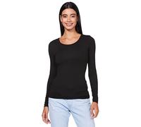 ONLY Onllive Love Life L/S Oneck Top Noos Jrs T-Shirt. Nero. M Donna