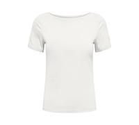 ONLY Onllive Love Life S/S Boatneck Top Jrs da Donna, Bianco, S