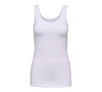 Only - Canotta bianca-Bianco L