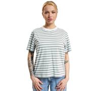 ONLY Onllivina S/S Stripe Tee Jrs T-Shirt, giadea/Strisce: Strisce Bianche, M Donna