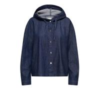 Only Onllizzy - Maglietta da Donna con Cappuccio DNM, Blu Jeans Scuro, XL