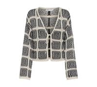 ONLY Onlloa LS String Crochet Cardigan RP Knt, Betulla, M Donna