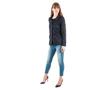 ONLY ONLLORCA Canvas Parka CC Otw Übergangsjacke, Blue Graphite, XS Donna