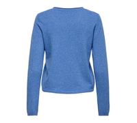 ONLY Onlloyal Life LS V-Neck Pullover Knt Nca, Blu Oltremare, S