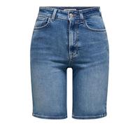 ONLY Onlmadison Blush HW Shorts DNM Cro Noos, Media Blu Denim, M Donna