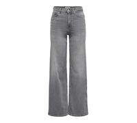 ONLY Onlmadison Blush HW Wid DNM Rea0938 Noos, Jeans Donna, Denim Grigio Chiaro., XS / 32L