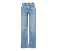 ONLY Onlmadison Blush HW Wide DNM Cro371 Noos Jeans, Mix Blu Chiaro, XXL x 32L Donna