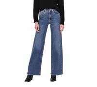 ONLY ONLMADISON Blush HW Wide DNM CRO372 Noos, Medium Blue Denim, XXL / 34L Donna
