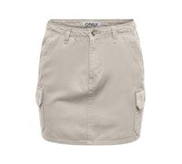 ONLY Onlmalfy LIF E Short Cargo Skirt Pnt Gonna, Pumice Stone, XS Donna