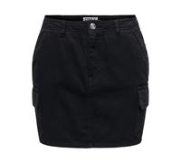 ONLY Onlmalfy LIF E Short Cargo Skirt Pnt, Nero, S Donna