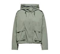 ONLY ONLMAMBA Short Parka Jacket CC Otw Uomo, Hedge Green, XS Donna