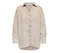 ONLY Onlmarike Life L/S Cord Loose Shirt Pnt, Stringa, M Donna