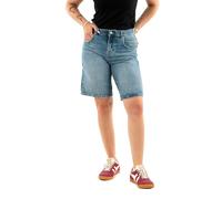 ONLY Onlmate Reg Baggy Long Shorts DNM Noos Pantaloncini Vita l'uso Quotidiano, Media Blu Denim, L Donna