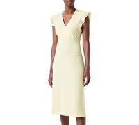 ONLY Onlmay-Abito Midi a Portafoglio S/L Jrs Vestito, Lemon Meringa, S Donna