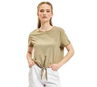 ONLY Onlmay S/S Short Knot Top Jrs T-Shirt, Sirena, S Donna