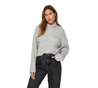 ONLY Onlmelanie L/S Rollneck Pullover Knt Maglione Lavorato a Maglia, Chiaro Grigio Melange, M Donna