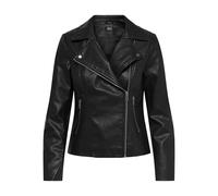 ONLY ONLMelisa - Giacca in similpelle da donna, Nero, S