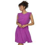 Only Onlmette Life SL Lace Dress Wvn - Abito Estivo da Donna, Lilla, M
