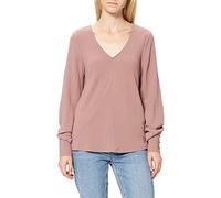 ONLY Onlmette Uma L/S Top Noos Wvn T-Shirt, Elderberry, S Donna