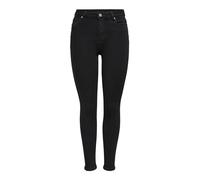 Jeans a vita alta da donna Only Mila Noir 32x30