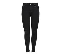 Jeans a vita alta da donna Only Mila Noir 32x30