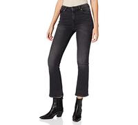 ONLY Onlmila Life HW Flared DNM Bj371 Jeans, Denim Nero, 30 W Donna