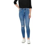 ONLY ONLMILA Life HWSK Ank Dst BJ139944 Noos Jeans, Denim Blu Medio, 28/30 Donna