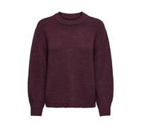 ONLY Onlmilouz LS Rib Maglione Knt Nca, Cioccolato decadente, XL