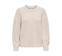 ONLY Onlmilouz LS Rib Maglione Knt Nca, Raggio di Luna, M