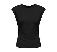 Only Onlmira Life Capsl Ruching Top Jrs Noos Top Estivo da Donna, a Maniche Corte, Elasticizzato Donna (Pacco da 1)
