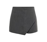 ONLY - Gonna pantalone avvolgente a vita media grigio scuro 34