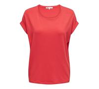 ONLY Onlmoster S/S O-Neck Top Noos Jrs T-Shirt, Cayenne, S Donna