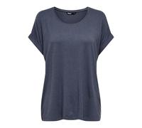 Only Onlmoster S/S O-Neck Top Noos Jrs, T-Shirt Donna, Ombre Blu, M