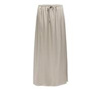 ONLY Onlnema MW Satin Maxi Skirt Wvn, Rivestimento Argento, XS Donna