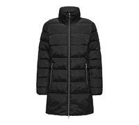 ONLY Onlnewlina-Coat con Zip Otw Kta Giacchetto Imbottito, Nero, S Donna