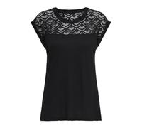 Only Maglietta Donna Onlnicole S/S Mix Top Noos Nero S