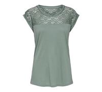 Only Onlnicole S/S Mix Top Noos, Maglietta Donna, Verde, XXL