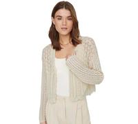 ONLY ONLNOLA 7/8 Life Open Cardigan NCA Knt Maglione, Cloud Dancer, S Donna